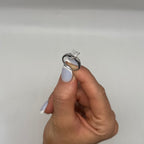 Platinum 1.54ct Diamond Engagement Ring with 1.21ct Princess Cut Diamond PRER033 IETJ TJJ
