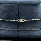 14K White Gold Sapphire & Diamond Necklace – 1.55 CT Sapphire, 1.01 CT Diamond SDN023 IAJJ