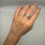 14K Yellow Gold 0.55CT Round Diamond Men’s Wedding Band Ring WB167 ZTJ