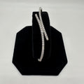 18K White Gold 1.13ct Diamond Bangle Bracelet IITJ