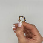 14K Yellow Gold Ring 0.67CT Diamonds & 1.22CT Sapphires SDR080 LTJ