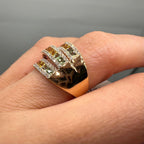 18K Rose Gold Sapphire & Diamond Ring – 2.43ct Sapphire and 0.67ct Diamonds SDR121  IAJJ