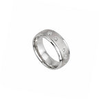 18K White Gold Men’s Diamond Band Ring – 0.35CT WB597 STJ