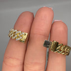 18K Yellow Gold Diamond Bangle Bracelet – 2.25ct Diamonds DBAN026 NJNJ