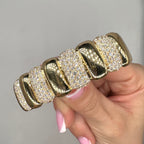 14K Yellow Gold Diamond Bangle Bracelet – 4.10ct  PPJB4816-001