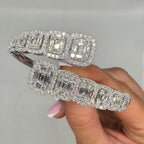 18K White Gold Diamond Bracelet – 5.73CT Diamonds DB0029 ZGJJ