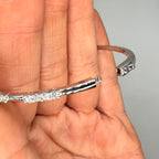 14K White Gold Diamond Bangle Bracelet – 0.70CT ASG31801AWG