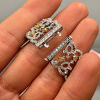 18K White Gold Yellow & White Diamond Bracelet – 9.92 CT Total Diamond Weight DB0031 LIJJ