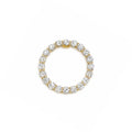 14K Yellow Gold Circle of Life Diamond Pendant – 1.70CT DP068 IIJJ