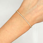14K Yellow Gold 1.03ct Diamond Tennis Bracelet J10312 LJJ
