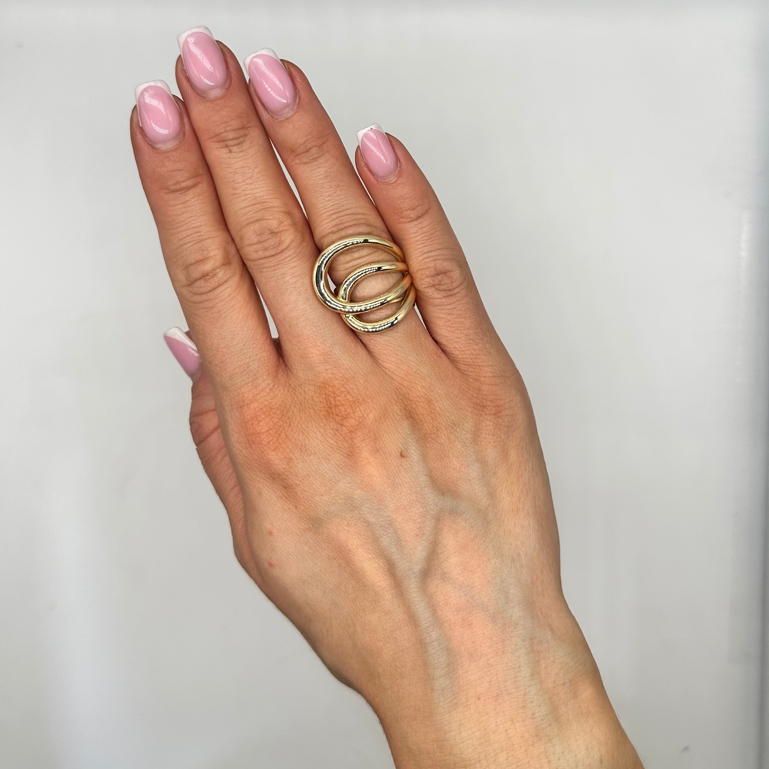 14K Yellow Gold Statement Ring ITJJ