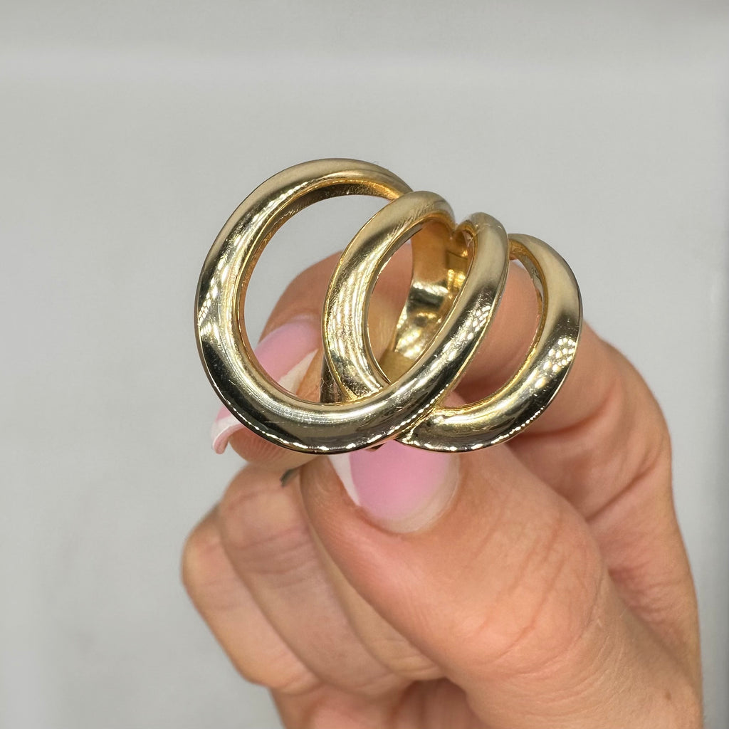 14K Yellow Gold Statement Ring ITJJ
