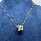 14K Yellow Gold Diamond Pendant Necklace – 0.24 CT KVPS032YG