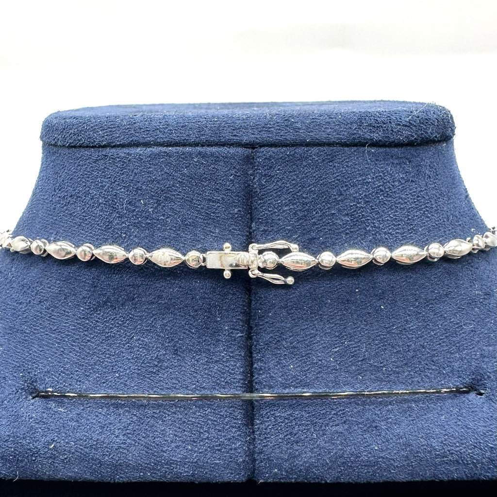 18K White Gold Diamond Necklace – 11.20ct Diamond DN0057 IANJJ
