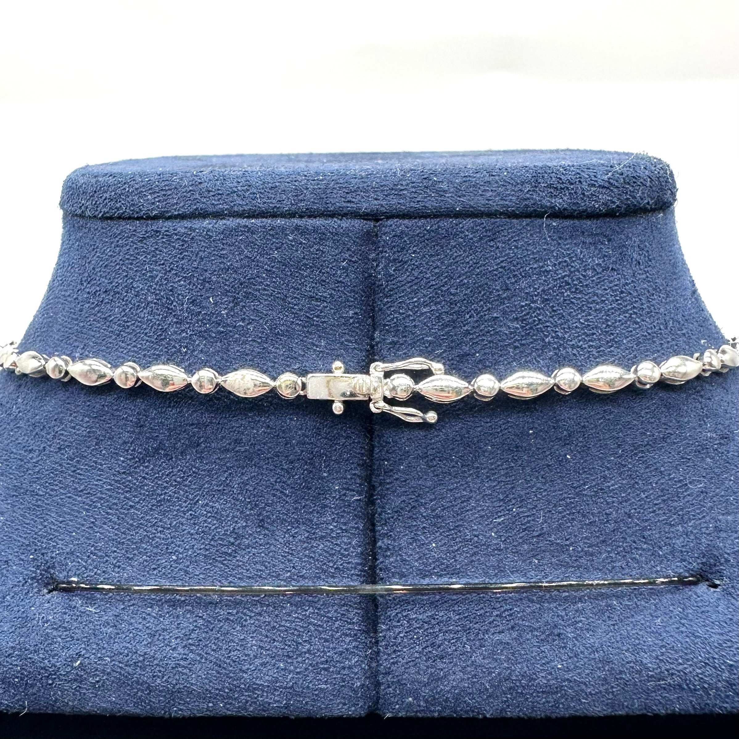 18K White Gold Diamond Necklace – 11.20ct Diamond DN0057 IANJJ
