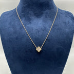 14K Yellow Gold Diamond Pendant Necklace – 0.55 CT Natural Diamonds PJNP5659A-004