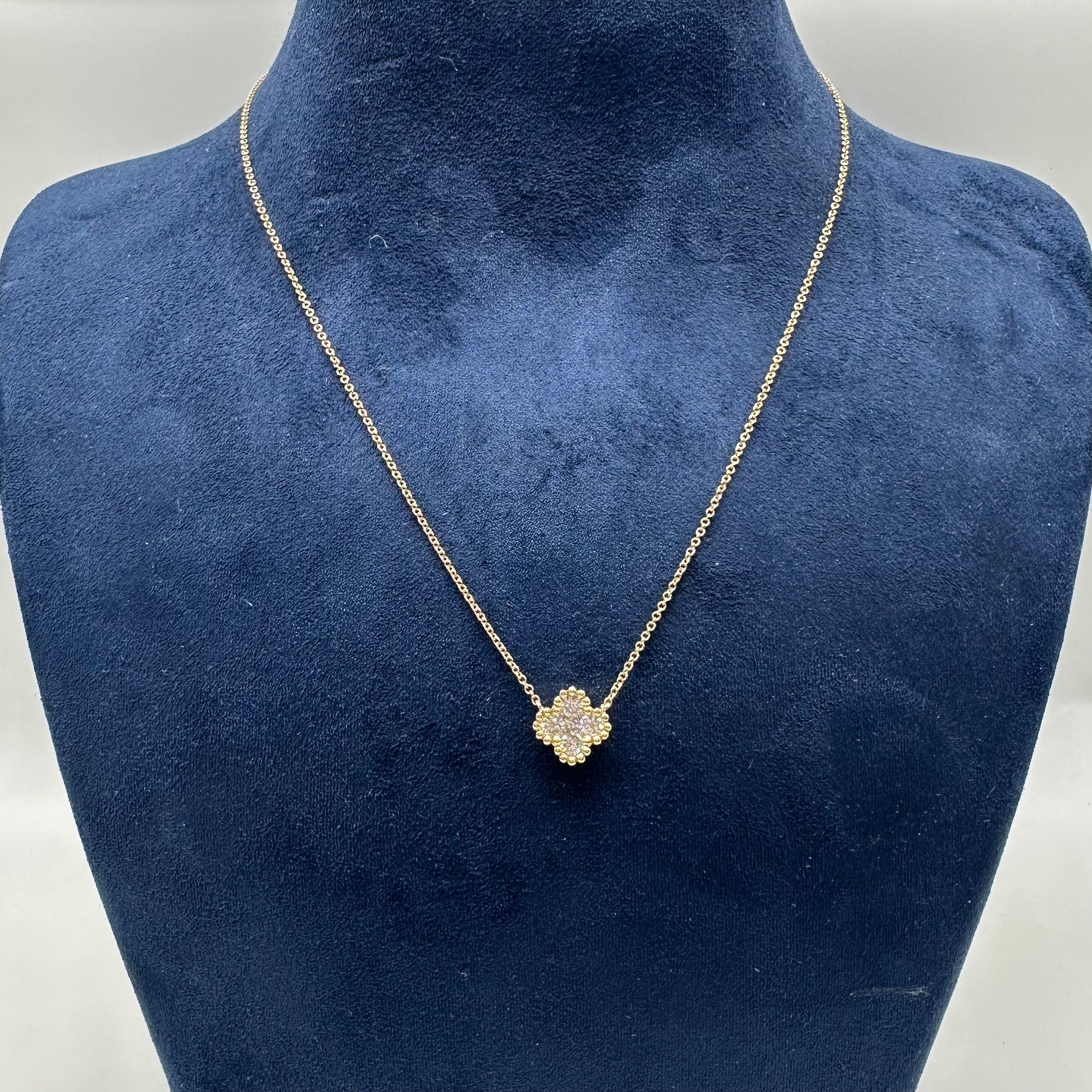 14K Yellow Gold Diamond Pendant Necklace – 0.55 CT Natural Diamonds PJNP5659A-004