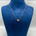 14K Yellow Gold Diamond Pendant Necklace – 0.55 CT Natural Diamonds PJNP5659A-004