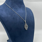 18K White Gold Diamond Necklace – 0.96 CT Diamonds LZT ITJ