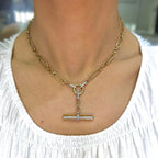 14K Yellow Gold Diamond Necklace – 0.78ct PJN5943A-004