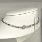 14K White Gold Diamond Necklace – 3.00CT Diamonds – 16 Inch DN019 GATJ