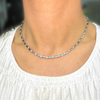 14K White Gold Diamond Necklace – 3.00CT Diamonds – 16 Inch DN019 GATJ