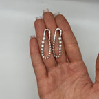 14k White Gold Diamond Earring PJE6259 NNSJ