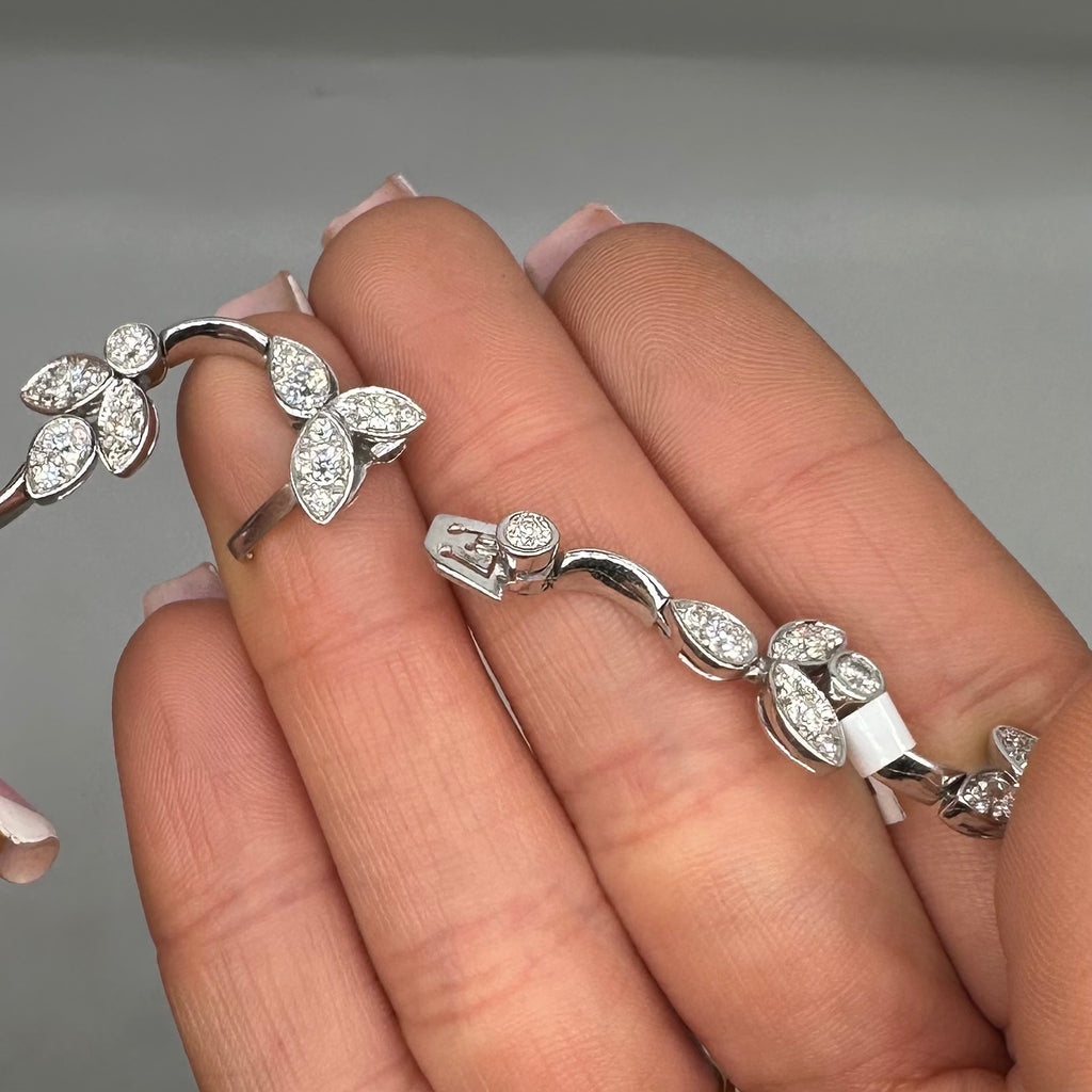 18K White Gold Diamond Necklace – 8.30ct Diamonds DN0047 TLJJ