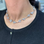18K White Gold Diamond Necklace – 8.30ct Diamonds DN0047 TLJJ