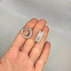 14K White Gold Diamond Earrings – 3.32CT Diamonds PJE4988A-009