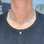 18K White Gold Diamond Necklace – 2.10ct Diamonds DN110 ILTJ
