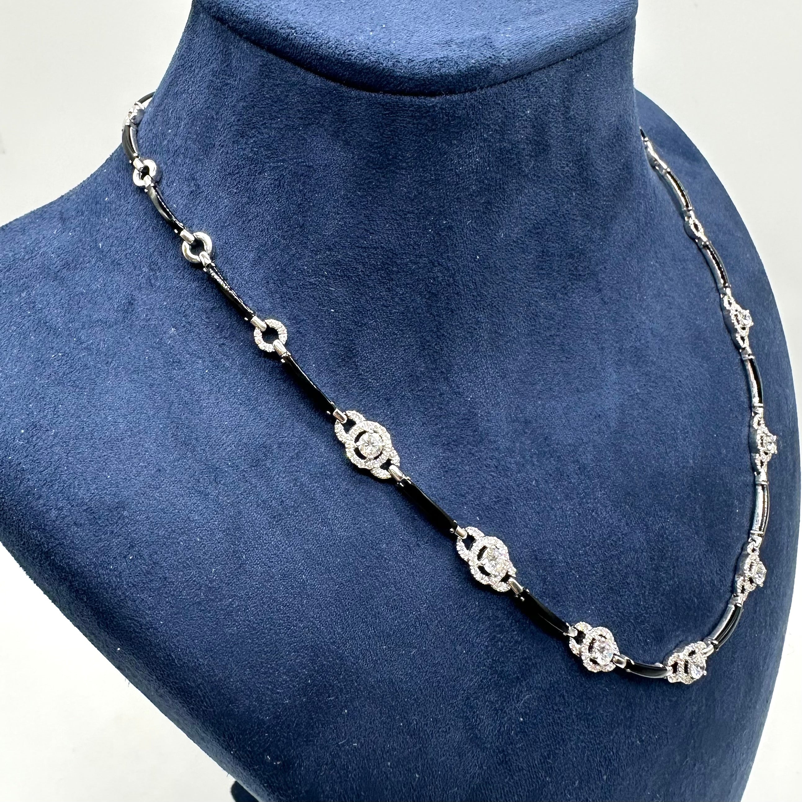 18K White Gold Diamond Necklace – 2.31ct Diamonds DN0028 NIEJ