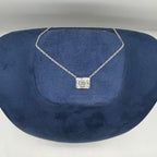14K White Gold Lab Grown Diamond Necklace – 2.72ct G/VVS2 DP071 IJJJ