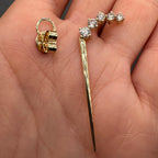 14K Yellow Gold 1.44CT Diamond Drop Earrings YKE00286-003 GIJJ __etsy:8072118592