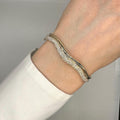 14K Yellow Gold Diamond Pave Bangle Bracelet – 2.54CT Natural Round Diamonds PJB6397-001 __etsy:8116060973