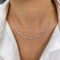 14K Yellow Gold Natural Diamond Necklace – 2.45CT F-G / VS2-SI1 KVN00388-001 __etsy:8116320065