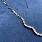14K Yellow Gold Natural Diamond Necklace – 2.45CT F-G / VS2-SI1 KVN00388-001 __etsy:8116300063