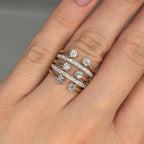 14K Yellow Gold Natural Diamond Ring – 1.19CT G/VS2 PJR6300-003 ISZE __etsy:8112617251