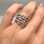 14K Yellow Gold Natural Diamond Ring – 1.19CT G/VS2 PJR6300-003 ISZE __etsy:8112617387