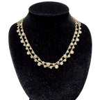14K Yellow Gold Necklace with 6.89CT Round Diamonds ARJNL0004-003 __etsy:8045804190