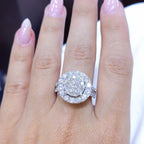 3.00 CT Diamond Statement Ring DR046