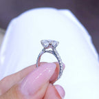 AGI Certified 2.03CT CE Cushion Cut Diamond Engagement Ring CUSHDR0014