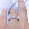 3.15CT Round Diamonds Eternity Wedding Band WB038