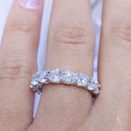 4.46CT Diamond Eternity Wedding Band WB066