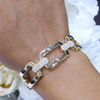 14K Yellow Gold Diamond Bangle with 0.75CT Round Diamonds PJB5412