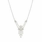 18K White Gold Diamond Necklace – 11.20ct Diamond DN0057 IANJJ