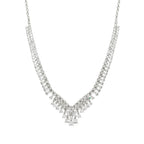 18K White Gold Diamond Statement Necklace – 23.83ct Diamonds DN021 IEJJJ