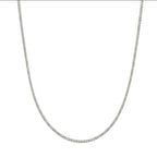 14K White Gold Lab Grown Diamond Tennis Necklace – 7.05 CT Diamonds, 18 Inches DN114 GEJJ