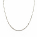 14K White Gold Diamond Tennis Necklace – 12.56 CT Diamonds, 16 Inches PJN5202B-002