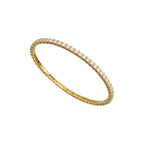 14K Yellow Gold 3.00 CTW Lab-Grown Diamond Bangle Bracelet IGJJ